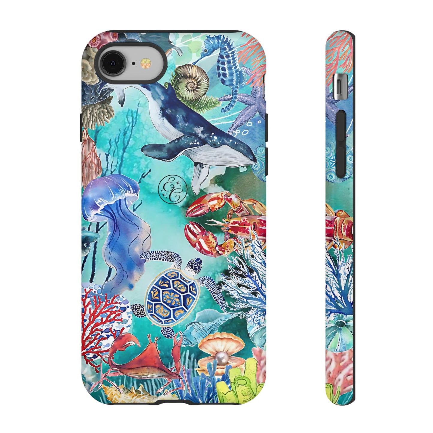 Ocean Wonders Collage Tough Phone Case