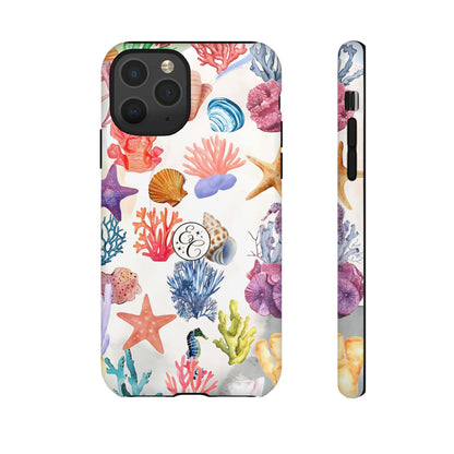 Coral & Sea Shells Tough Phone Case