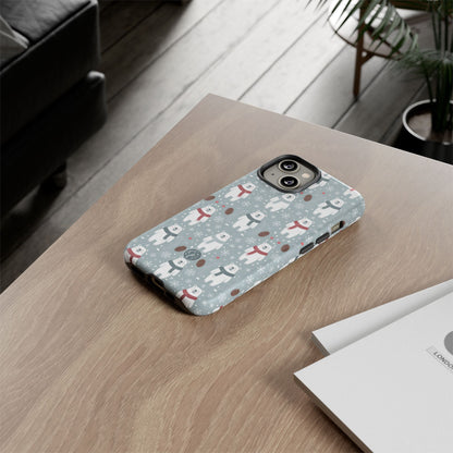 Cute Polar Bear Christmas Phone Case