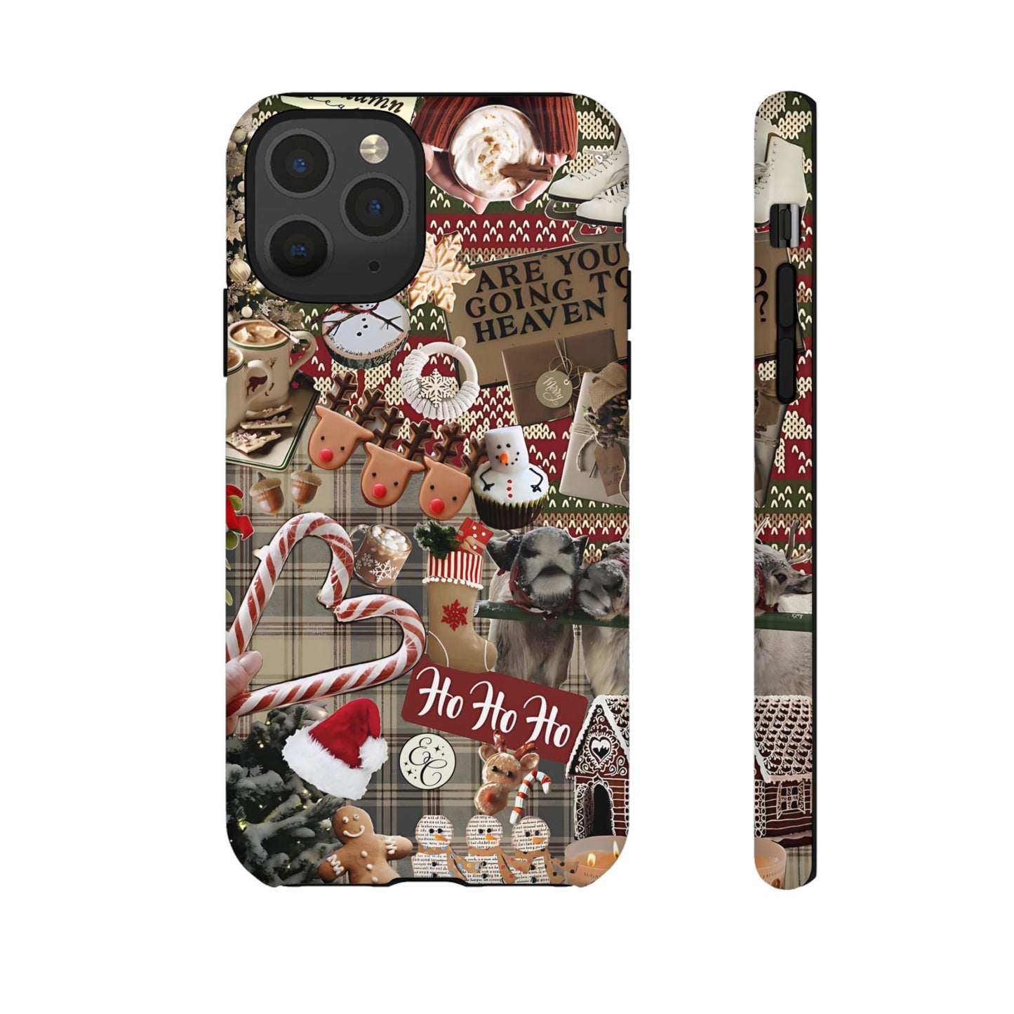 Christmas Festive Collage Tough Phone Case