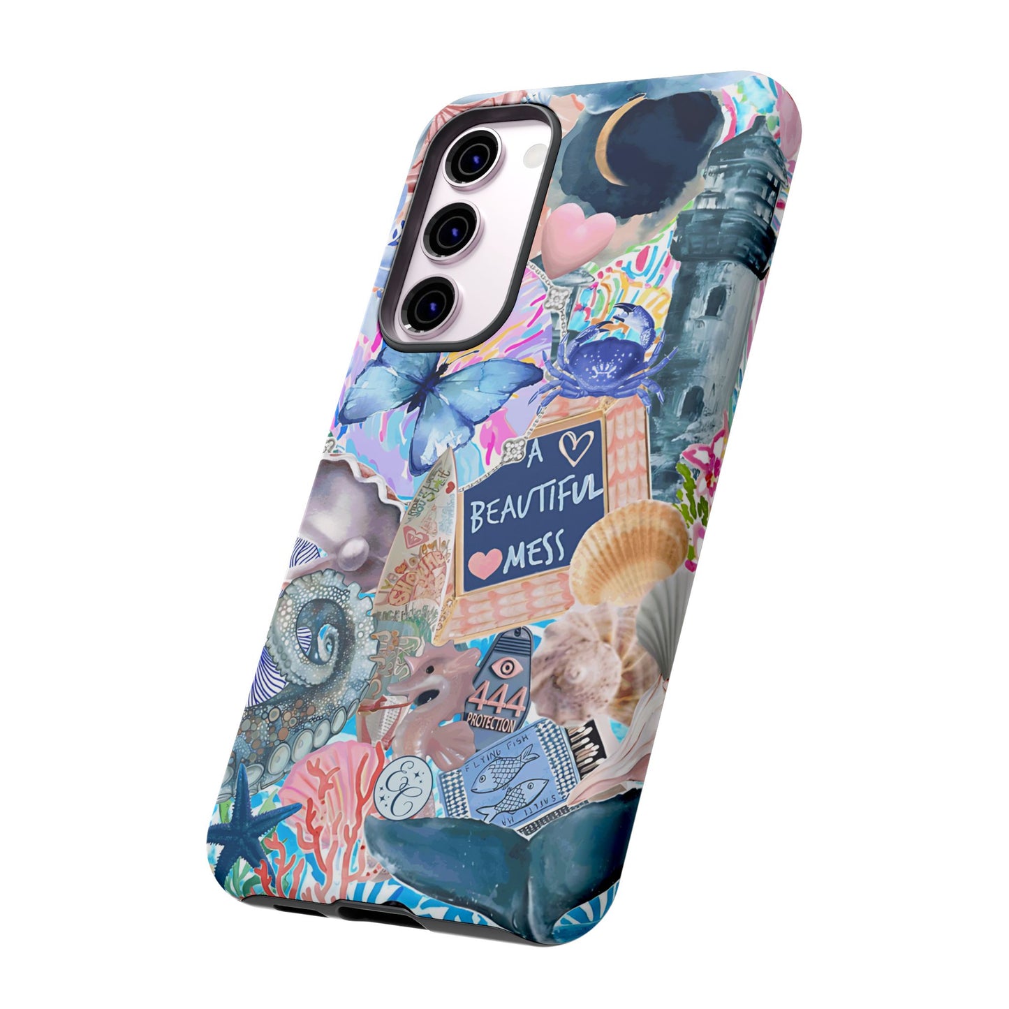 Beautiful Mess Collage Tough Phone Case