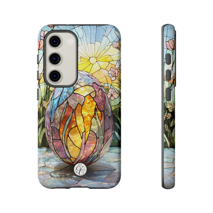Easter Egg Stained Glass Tough Phone Case