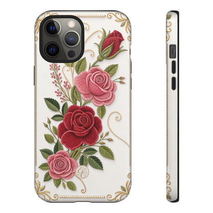 Elegant Rose Garden Tough Phone Case