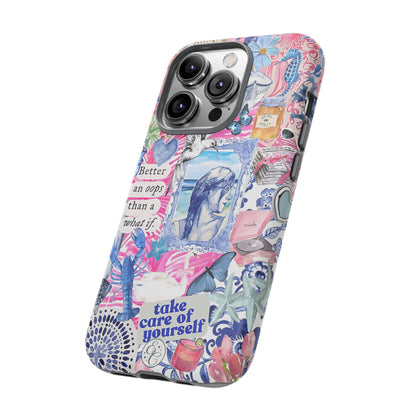 Coquette Summer Time Collage Tough Phone Case