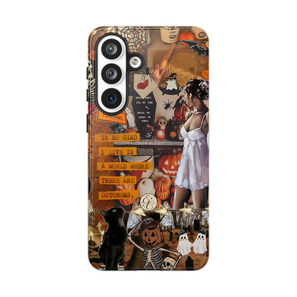Halloween Aesthetic Collage Tough Phone Case