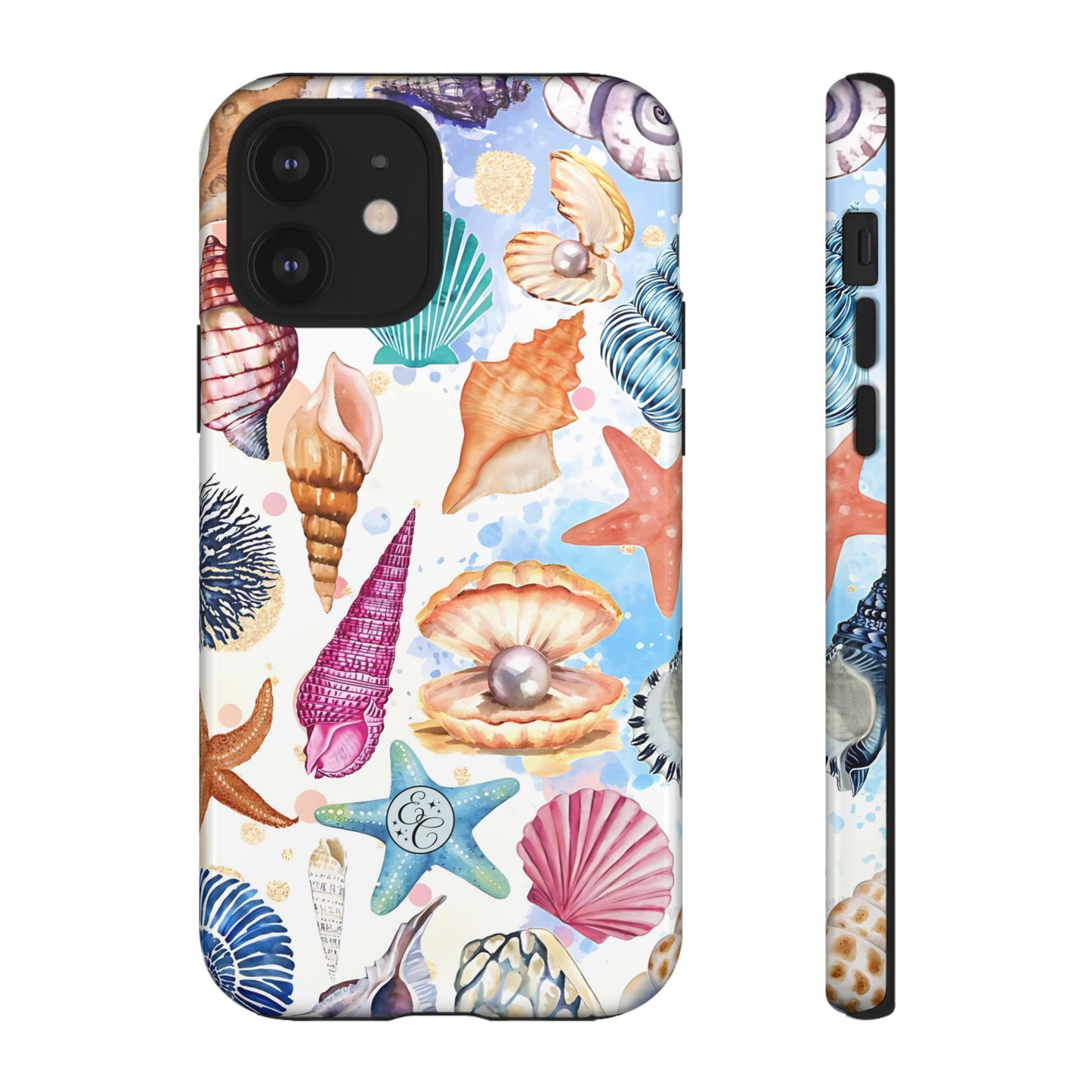 Colorful Sea Shells Tough Phone Case