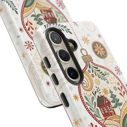 Cozy Christmas Ornament Tough Phone Case