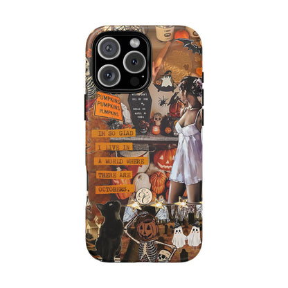 Halloween Aesthetic Collage Tough Phone Case