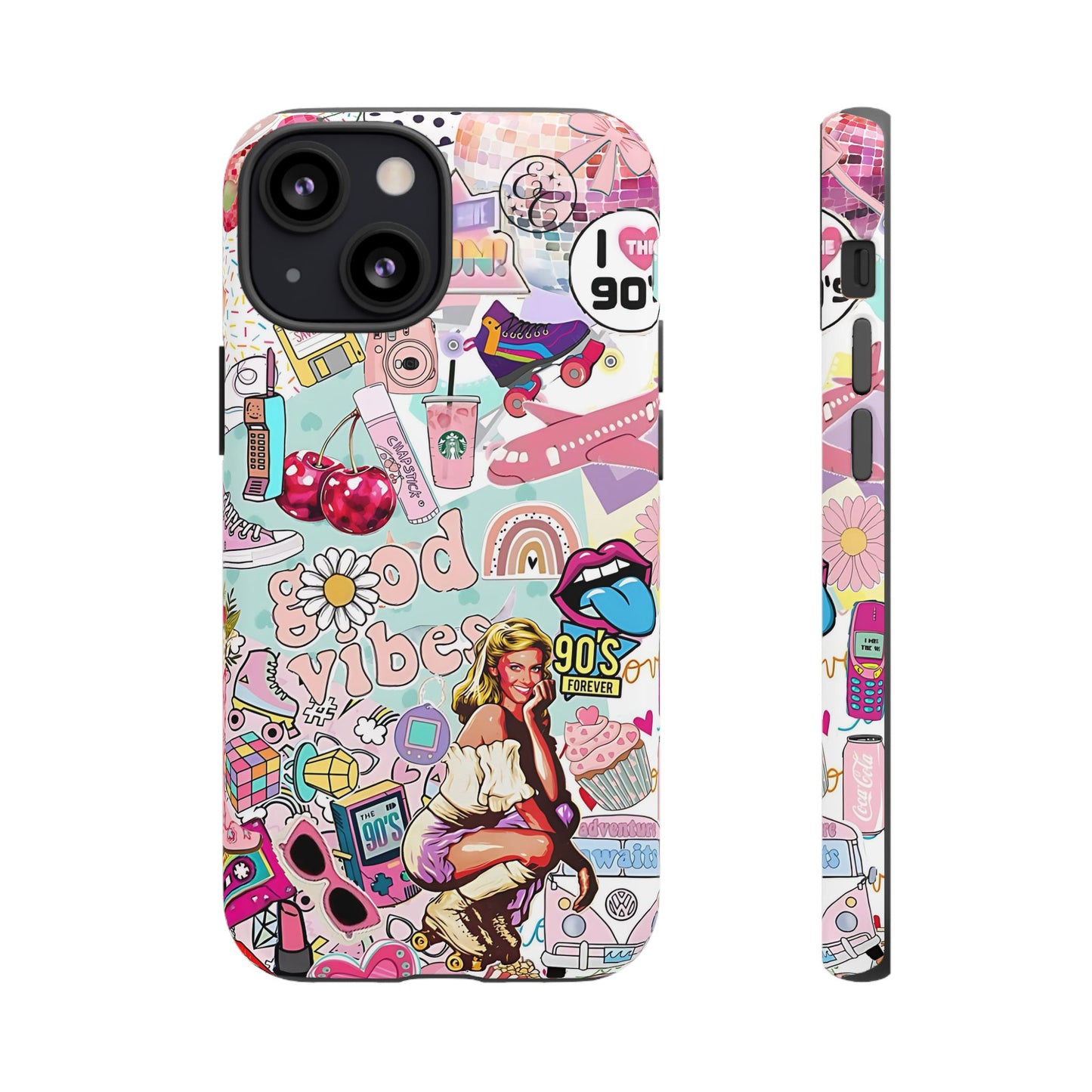 90s Nostalgia Collage Tough Phone Case