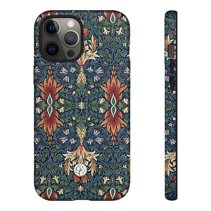 William Morris Snakeshead Tough Phone Case