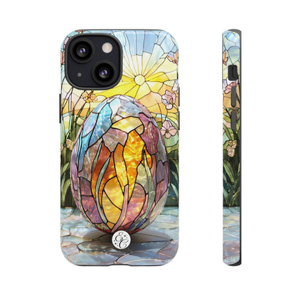 Easter Egg Stained Glass Tough Phone Case