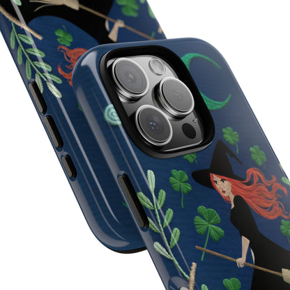 Irish Witch’s Moonlit Stroll Tough Phone Case