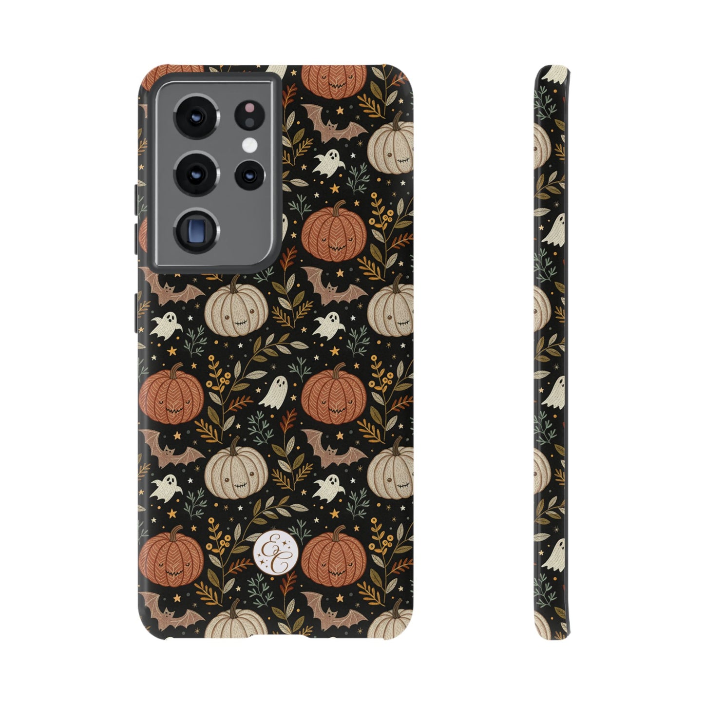 Spooky Halloween Boho Pattern Tough Phone Case