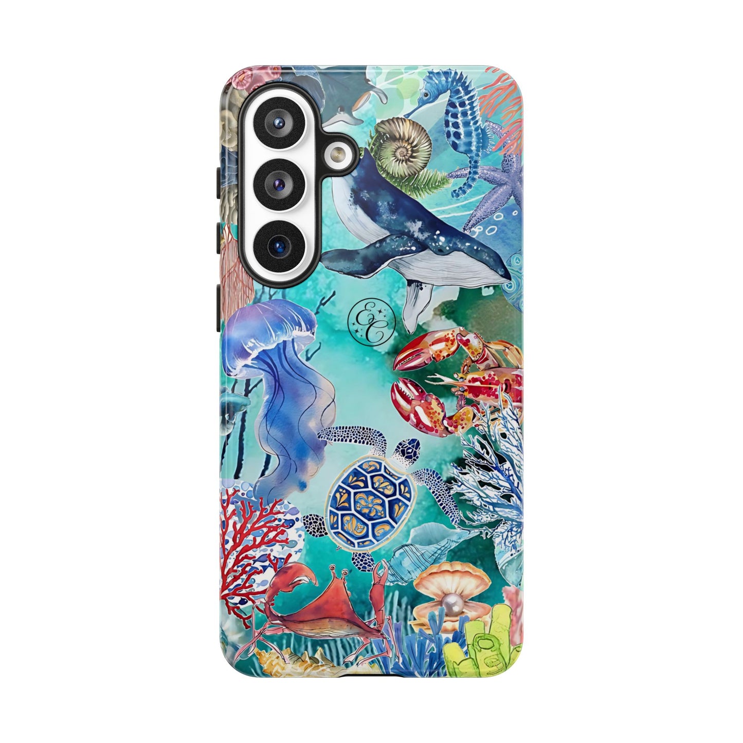 Ocean Wonders Collage Tough Phone Case