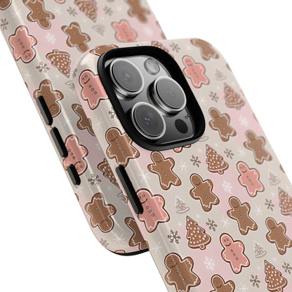Gingerbread Men & Xmas Tree Pattern Phone Case