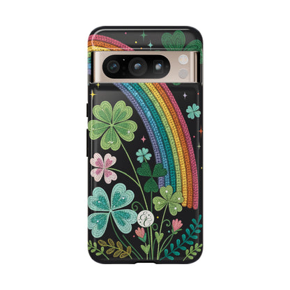 Rainbow & Shamrock Tough Phone Case