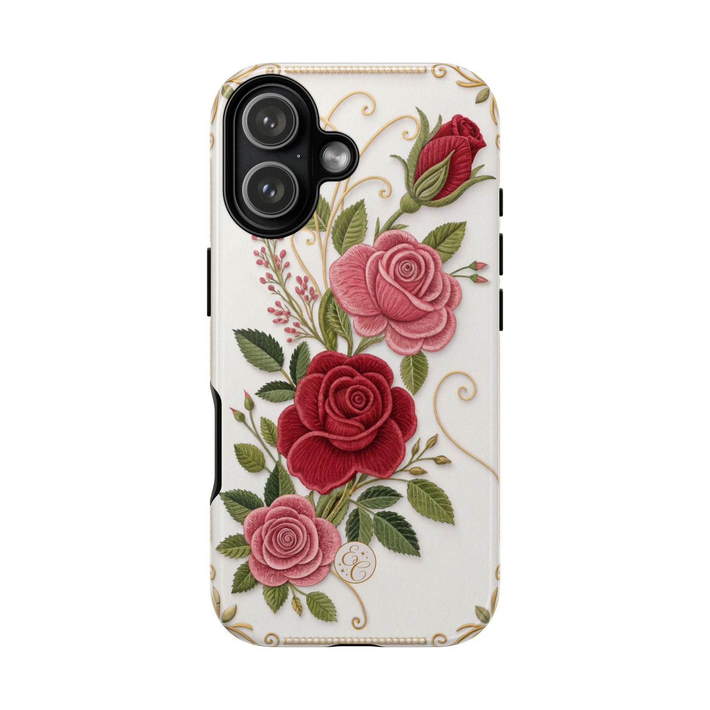 Elegant Rose Garden Tough Phone Case