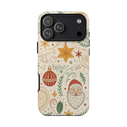 Vintage Santa Tough Phone Case