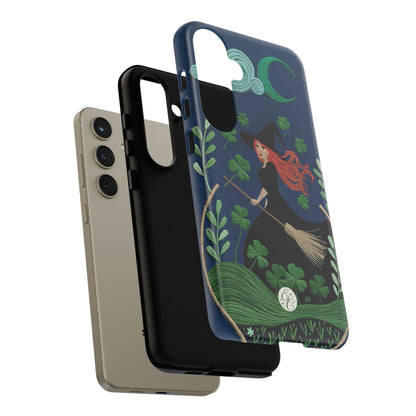 Irish Witch’s Moonlit Stroll Tough Phone Case