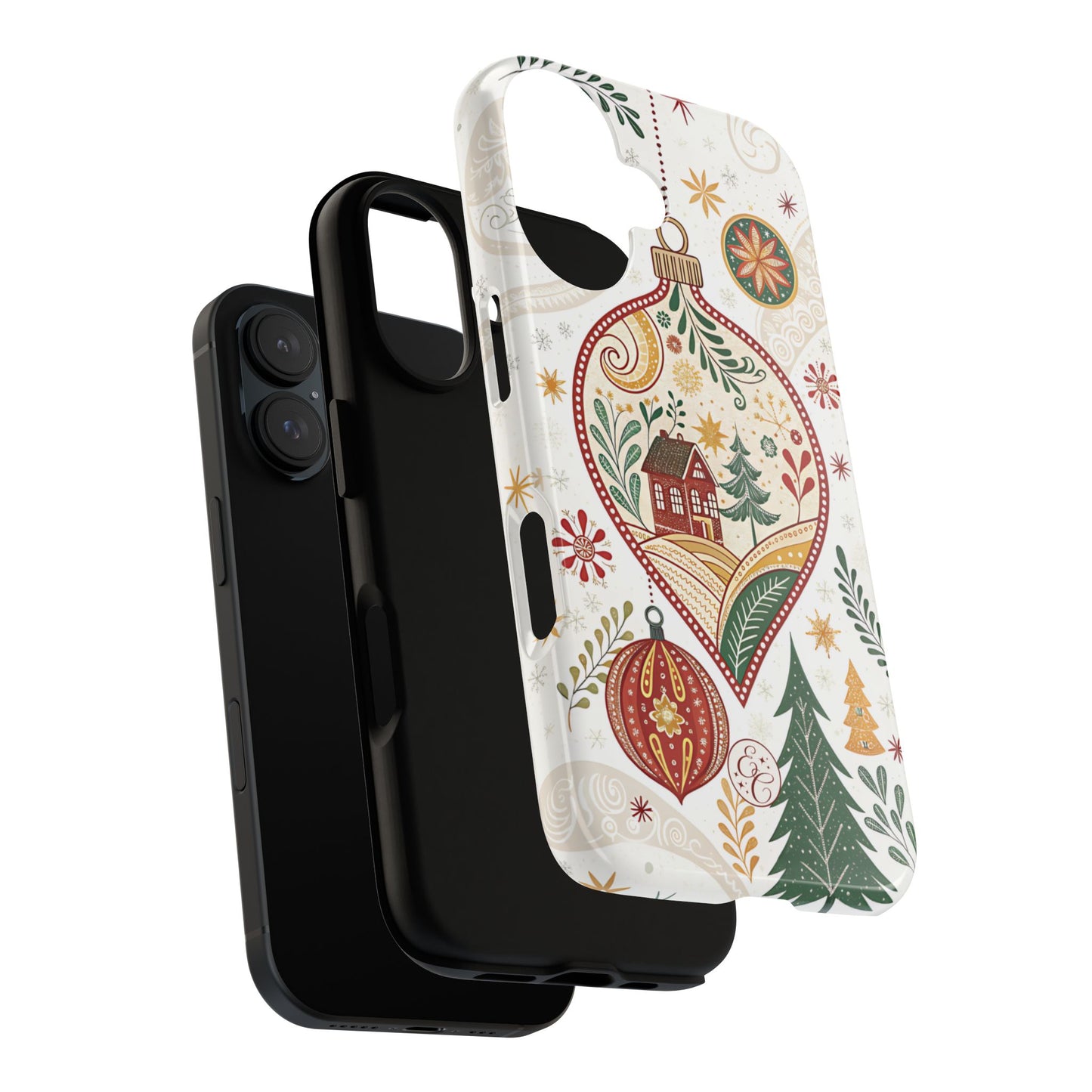 Cozy Christmas Ornament Tough Phone Case