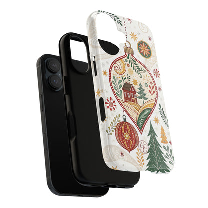 Cozy Christmas Ornament Tough Phone Case
