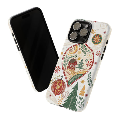 Cozy Christmas Ornament Tough Phone Case