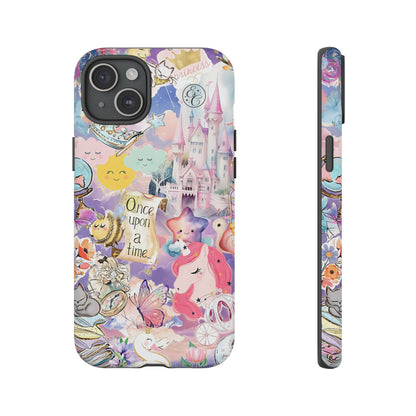 Whimsical Fairytale Collage Tough Phone Case