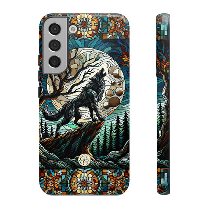 Howling Wolf Tough Phone Case