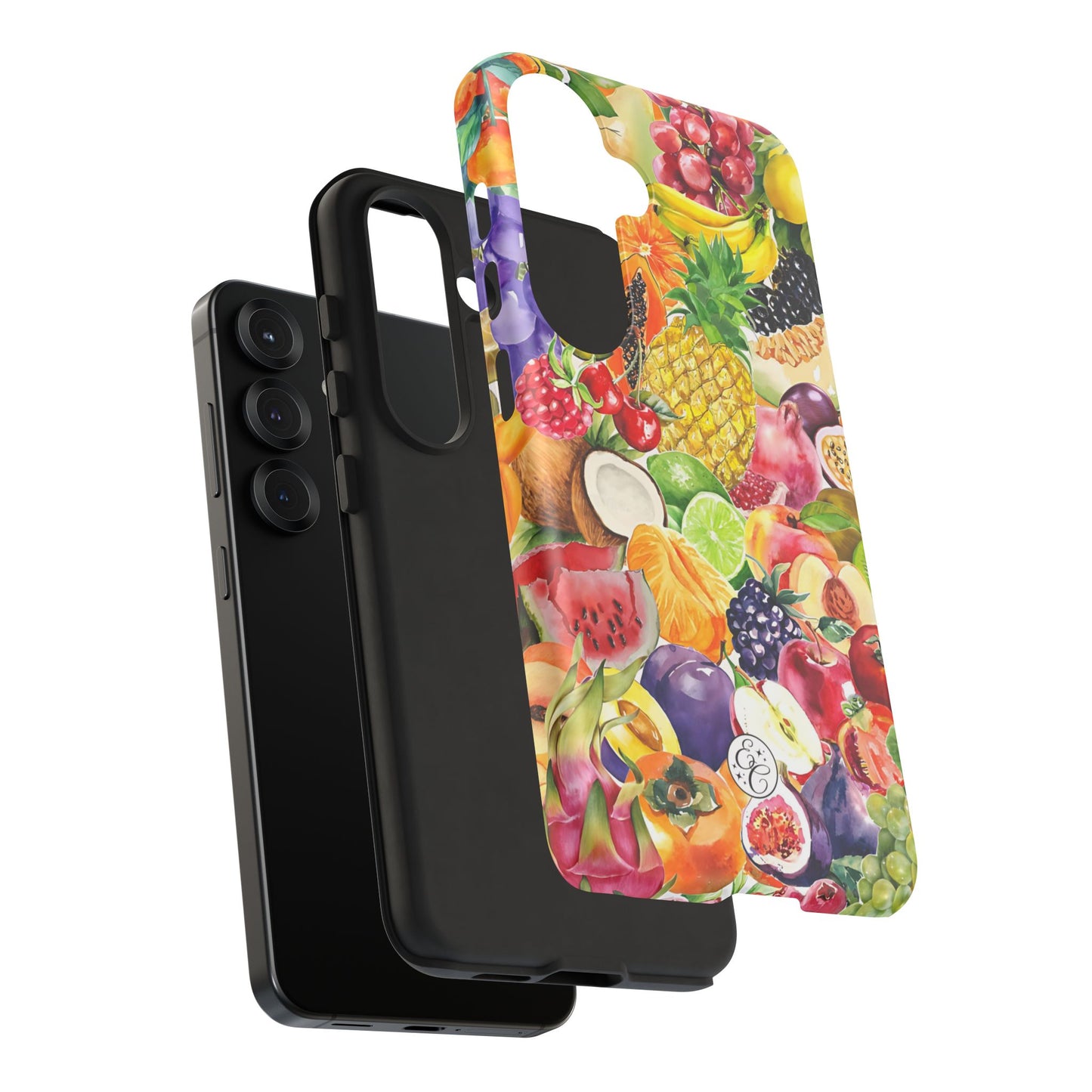 Colorful Fruits Collage Tough Phone Case