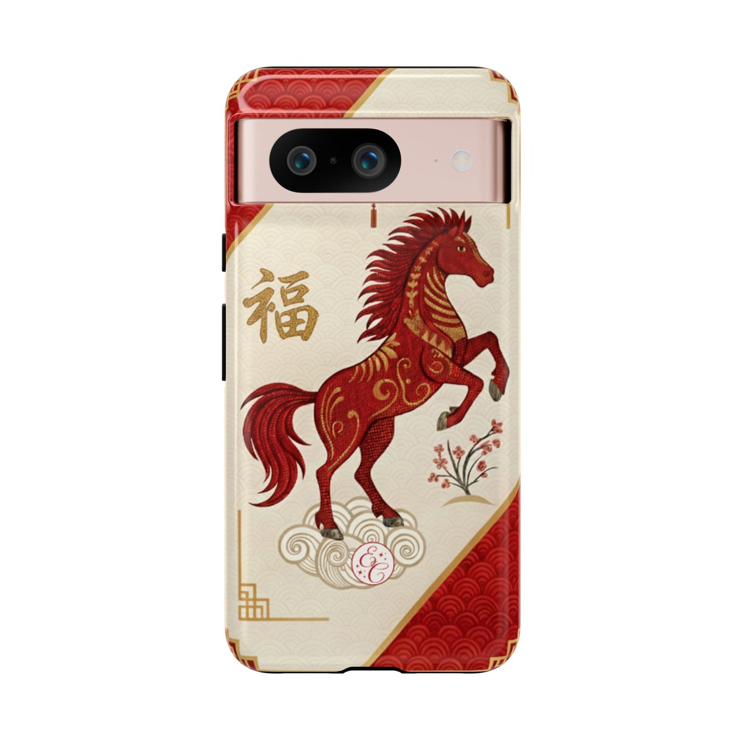 Chinese Zodiac Horse Tough Phone Case