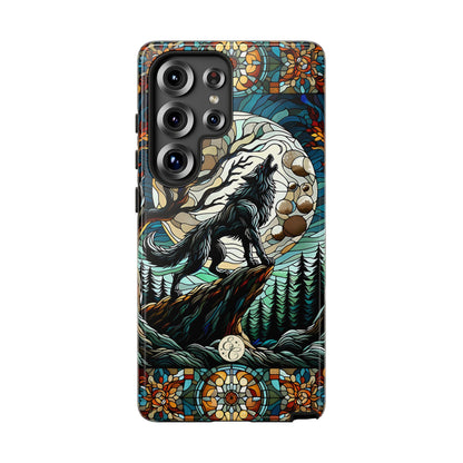 Howling Wolf Tough Phone Case