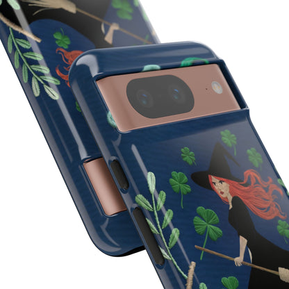 Irish Witch’s Moonlit Stroll Tough Phone Case