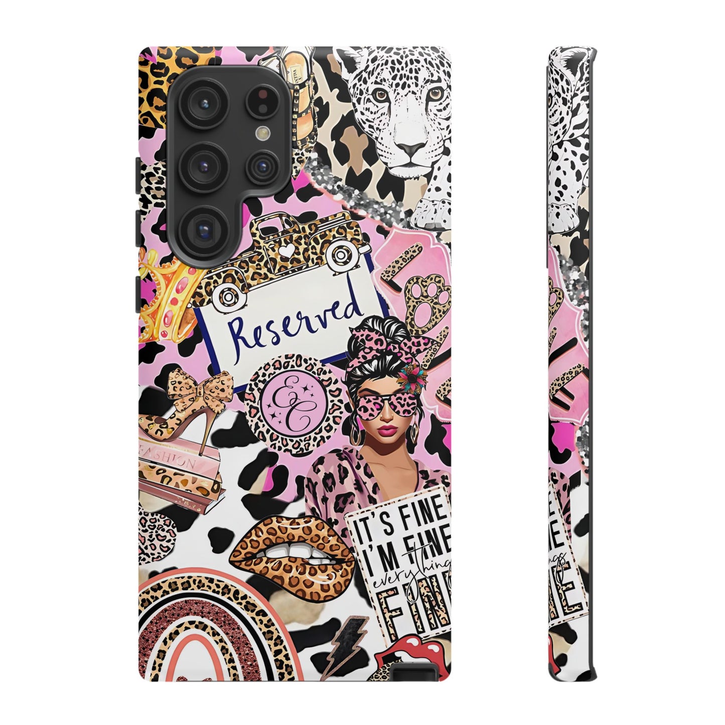 Leopard Wild Glamour Tough Phone Case