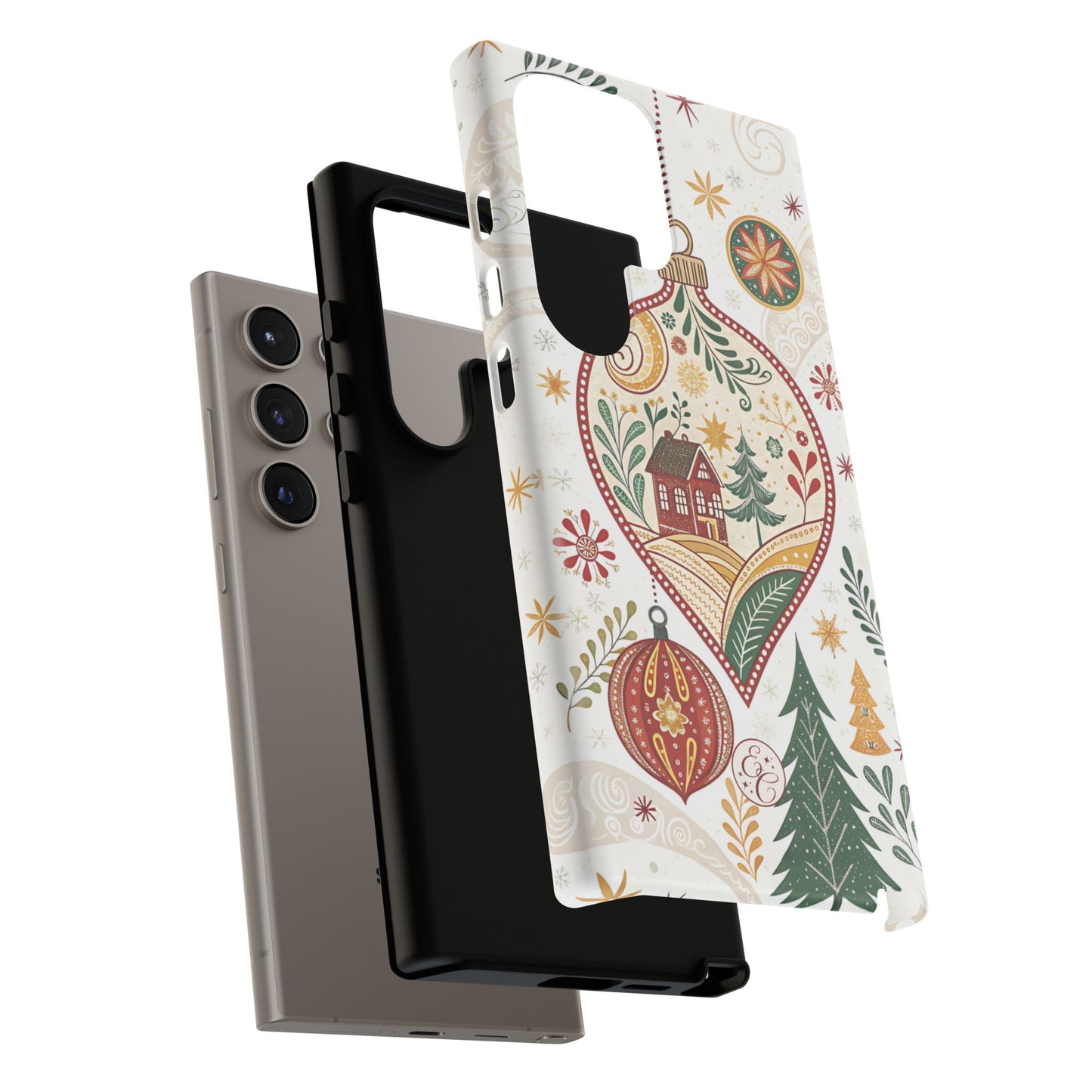 Cozy Christmas Ornament Tough Phone Case