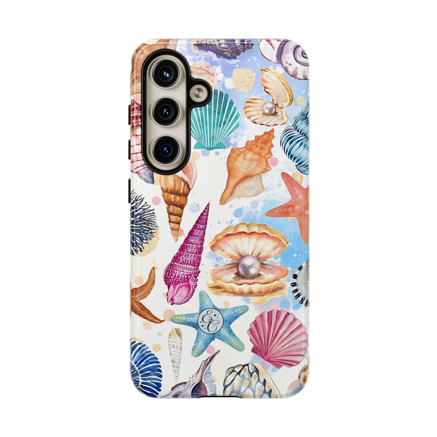 Colorful Sea Shells Tough Phone Case