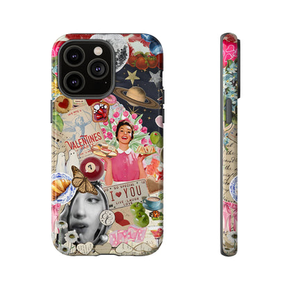 Retro Aesthetic Collage Art Tough Phone Case