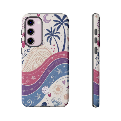 Bisexual Pride Boho Beach Tough Phone Case