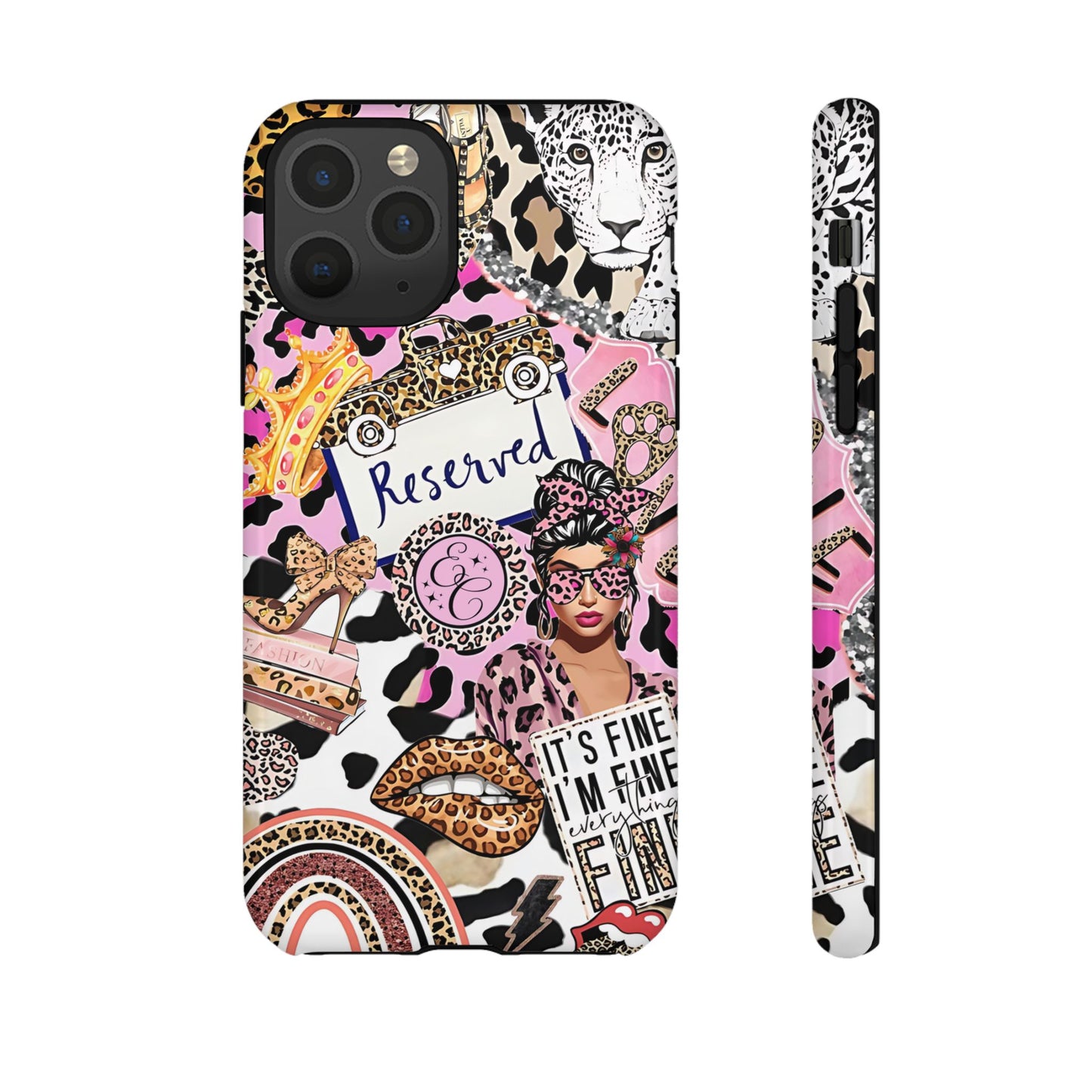 Leopard Wild Glamour Tough Phone Case