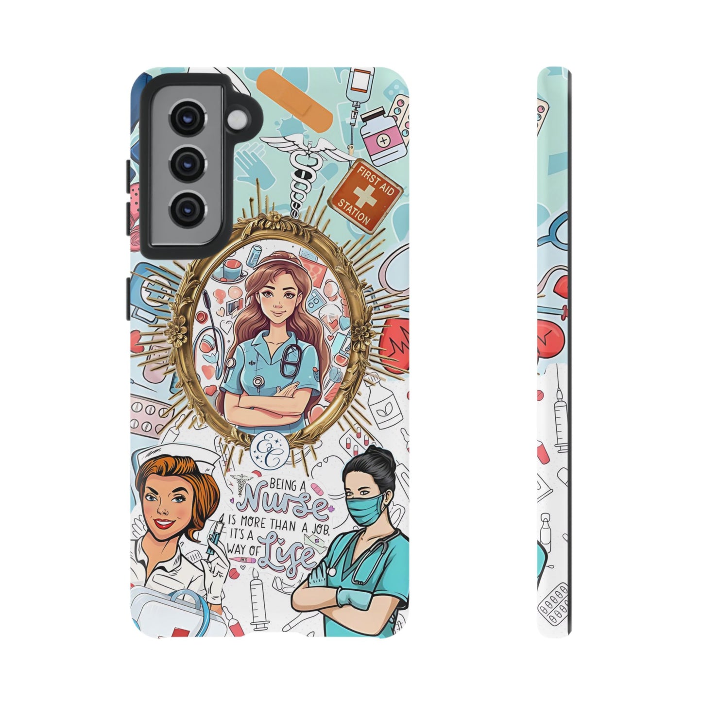 Nurse Art Tough Phone Case