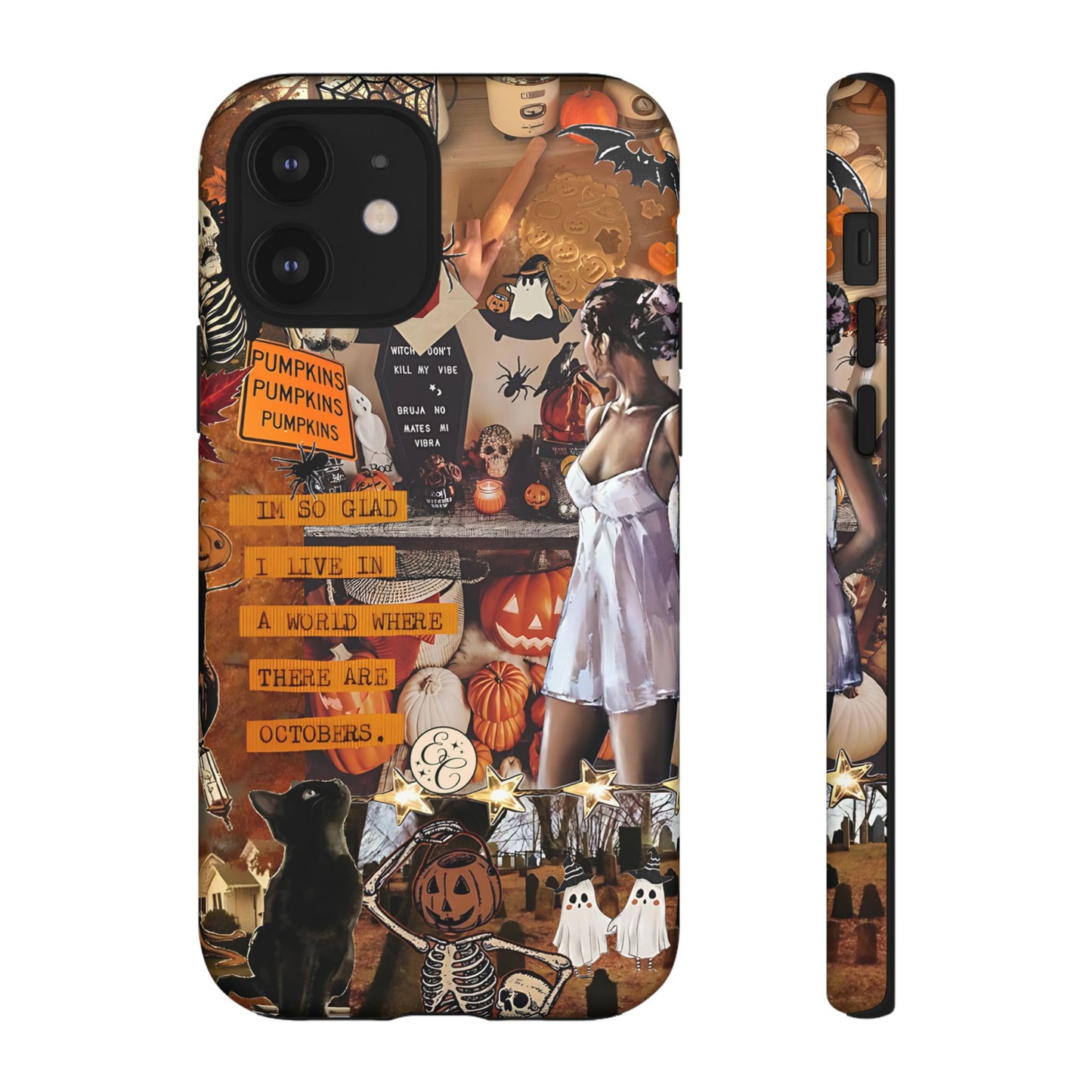 Halloween Aesthetic Collage Tough Phone Case