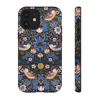 William Morris Strawberry Thief Tough Phone Case