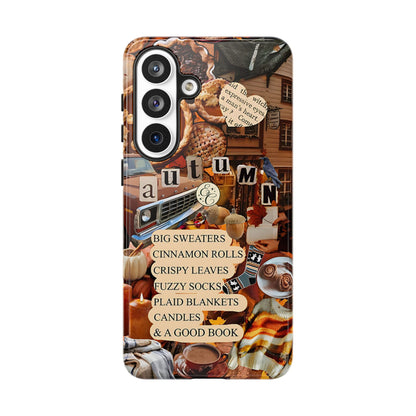 Autumn Aesthetic Collage Tough Phone Case