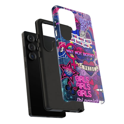 Bisexual Pop Art Tough Phone Case