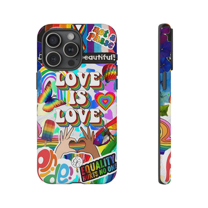 Colorful LGBTQIA Pride Tough Phone Case