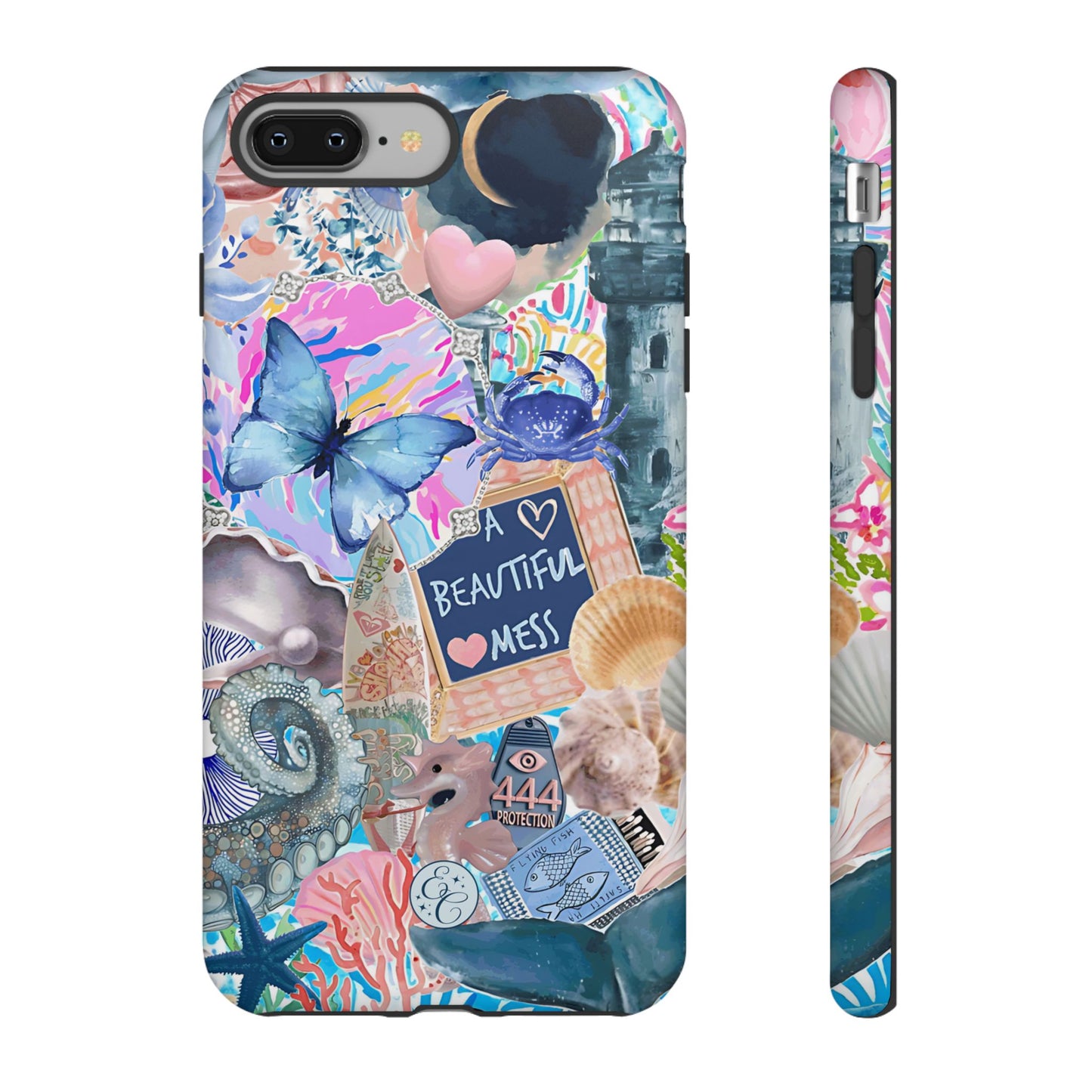 Beautiful Mess Collage Tough Phone Case