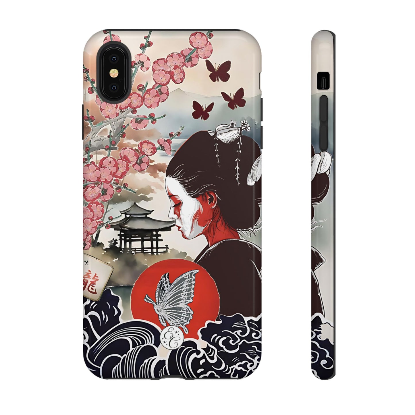 Japanese Geisha Tough Phone Case