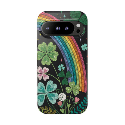 Rainbow & Shamrock Tough Phone Case
