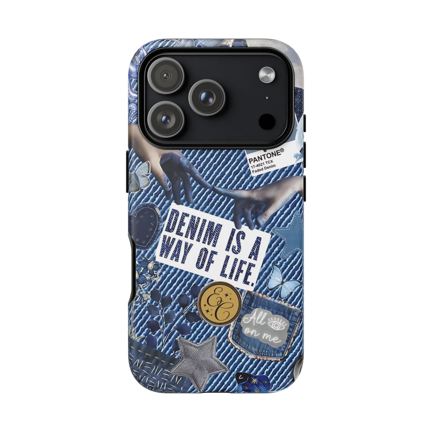 Denim Texture Tough Phone Case