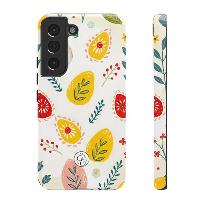 Colorful Easter Egg Pattern Tough Phone Case