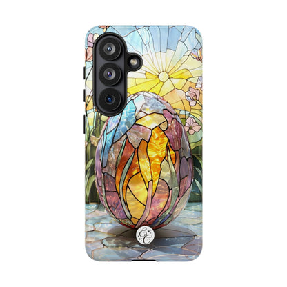 Easter Egg Stained Glass Tough Phone Case